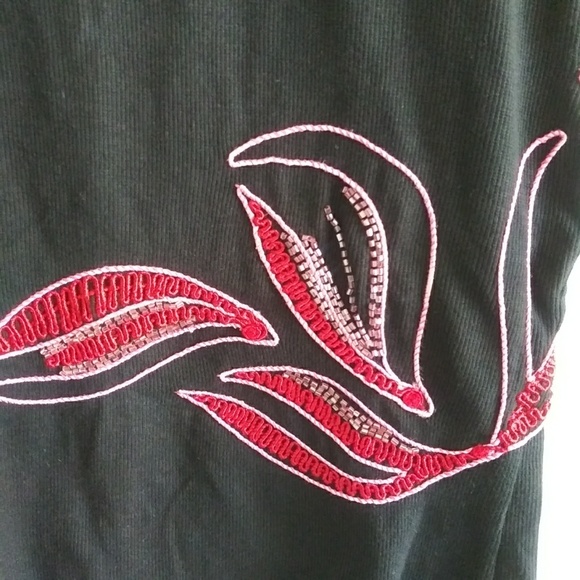 Blacky Dress Tank Top Junior's Size L  Black - Picture 5 of 7